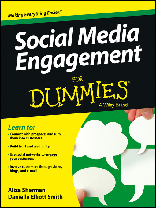 Title details for Social Media Engagement For Dummies by Aliza Sherman - Available
